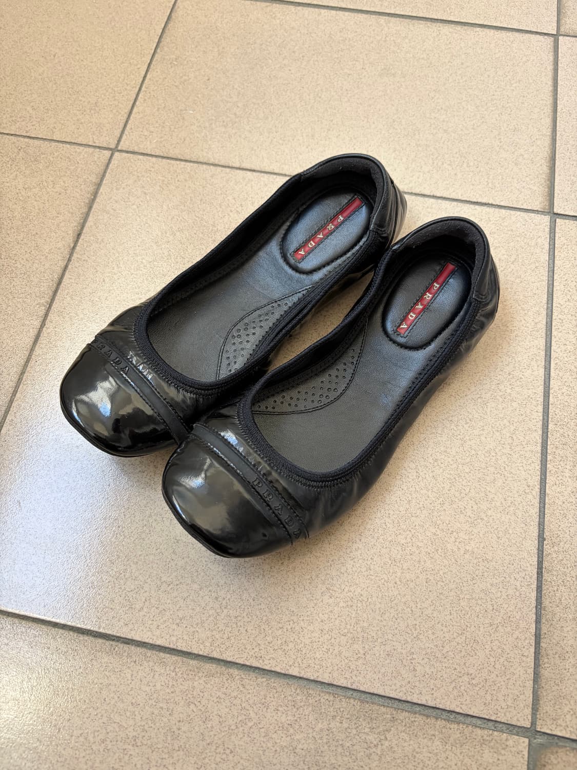 프라다 스포츠 irina 플랫 발레 슈즈 상품이미지1