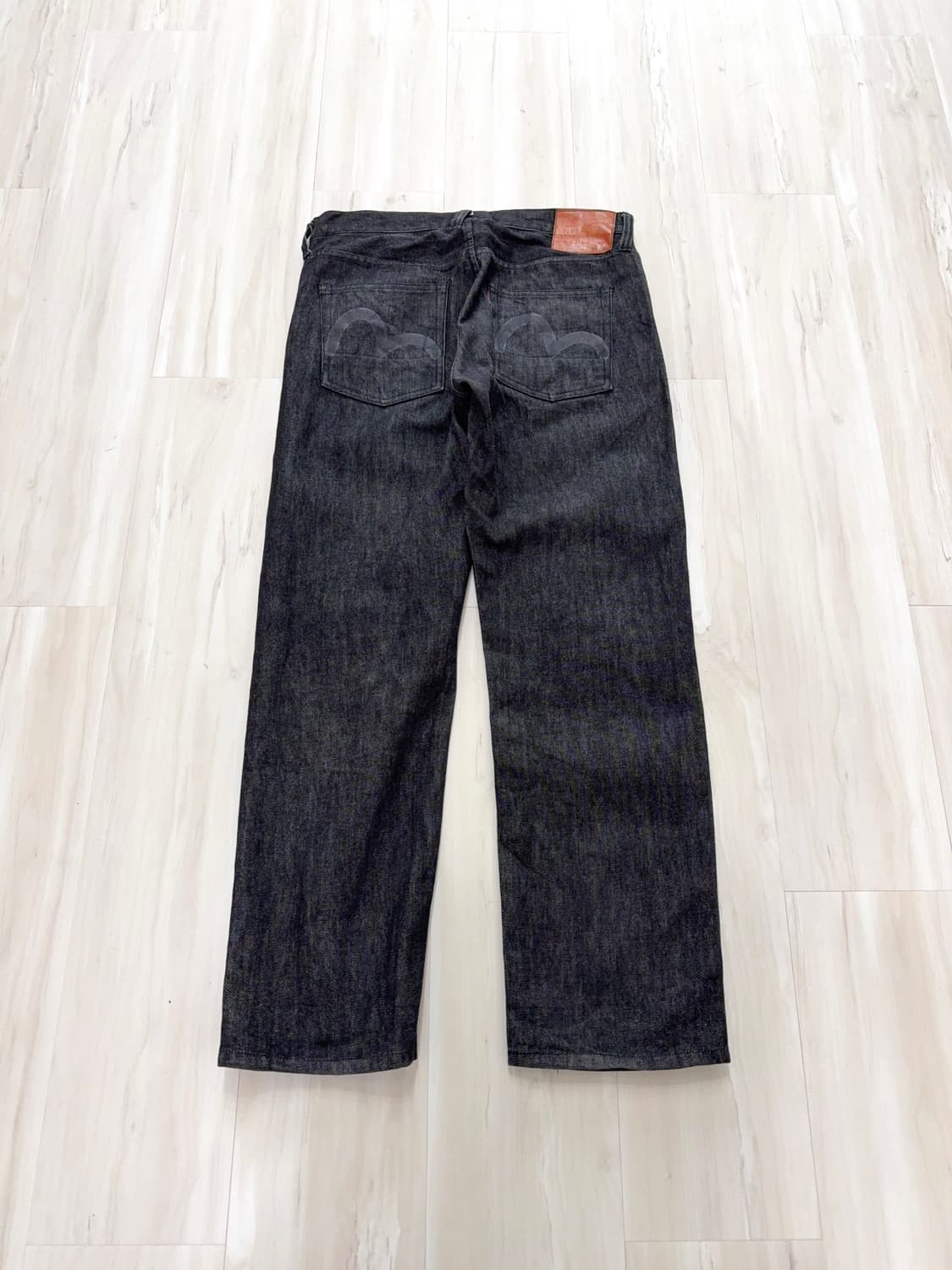 Evisu black denim pants 상품이미지1