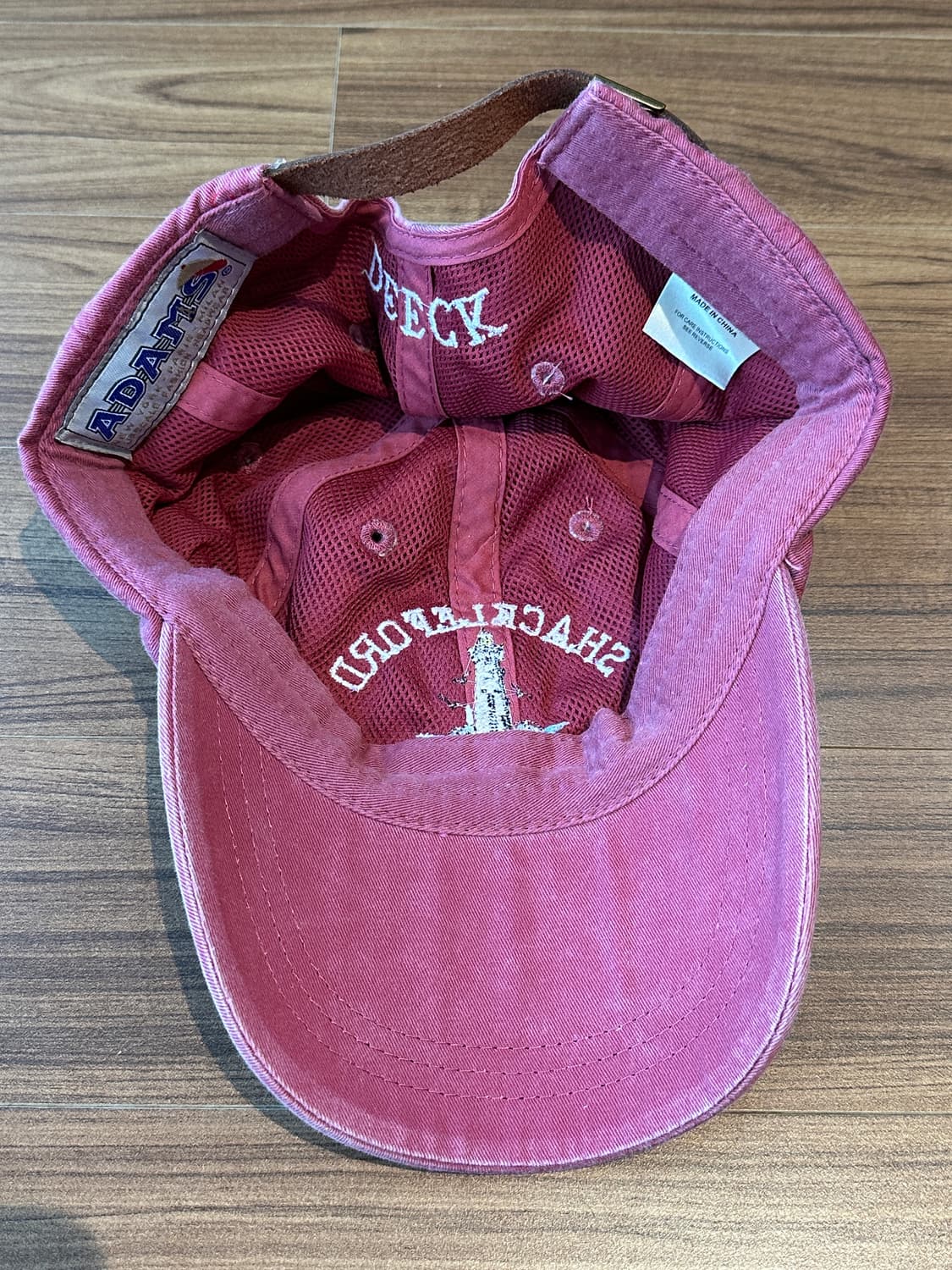 빈티지 샤클포드 등대 자수 볼캡  상품이미지9