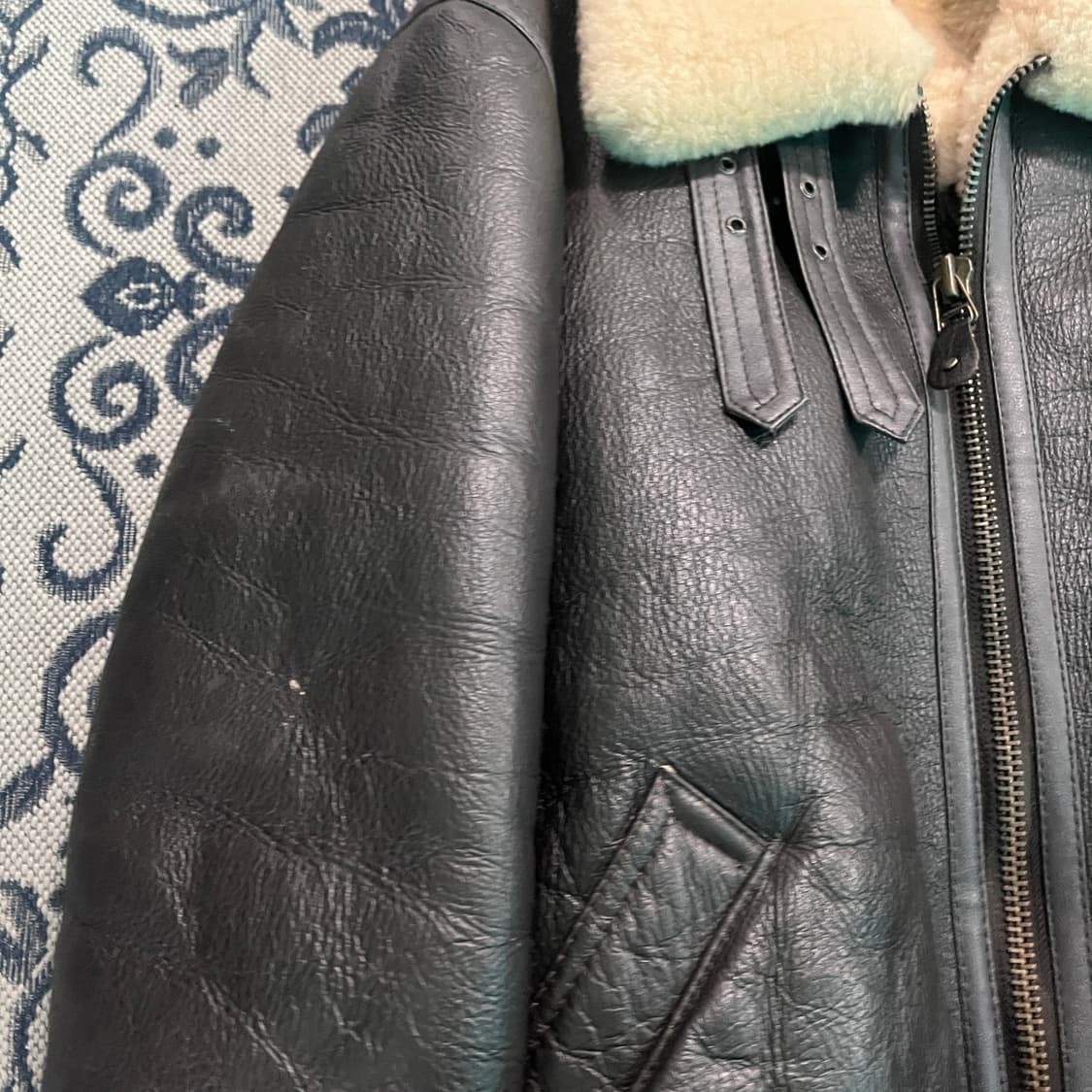 빈티지  B-3 무스탕 자켓/W2702 상품이미지2