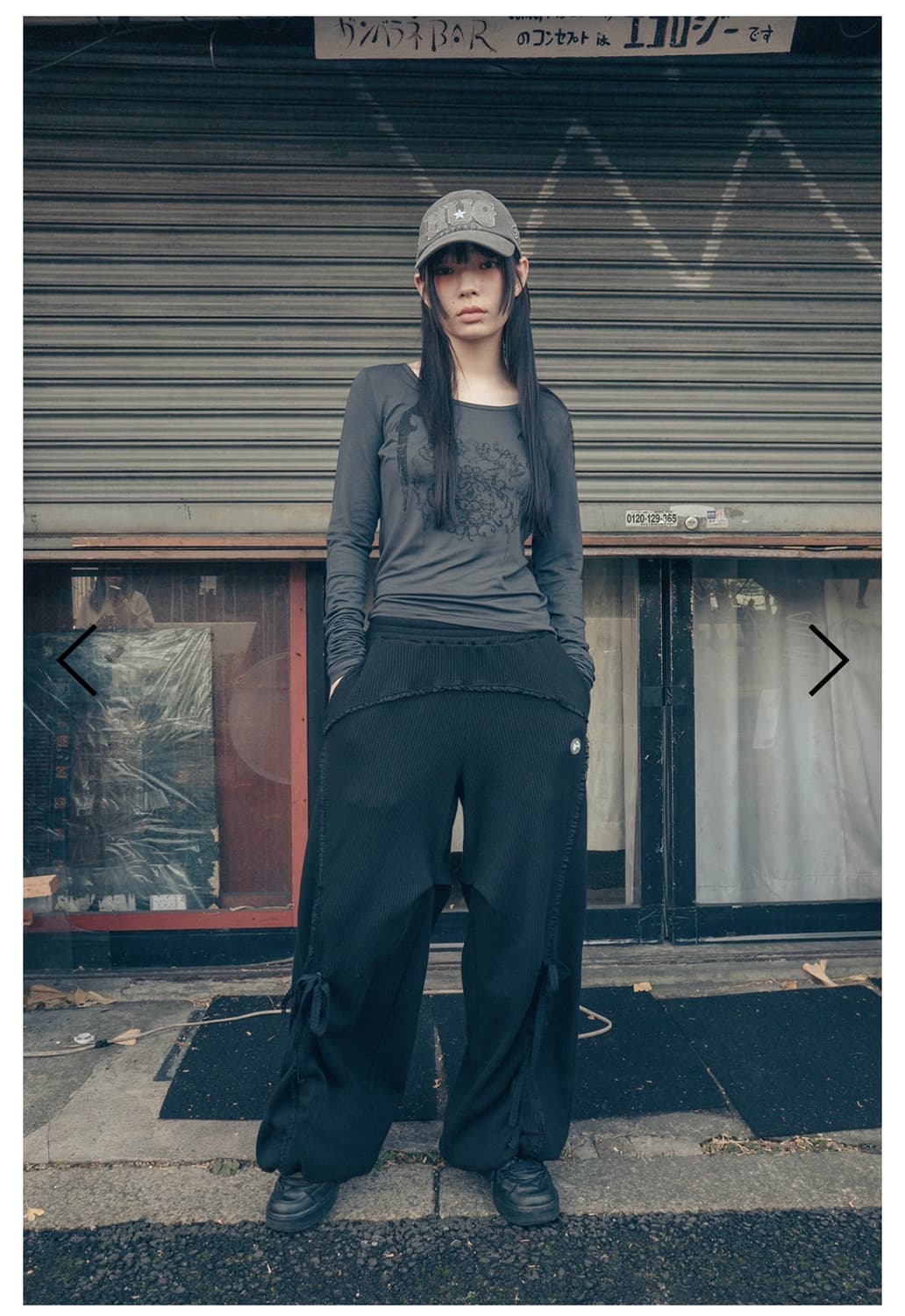 허그유어스킨 Lace jogger pants (Black) 상품이미지2