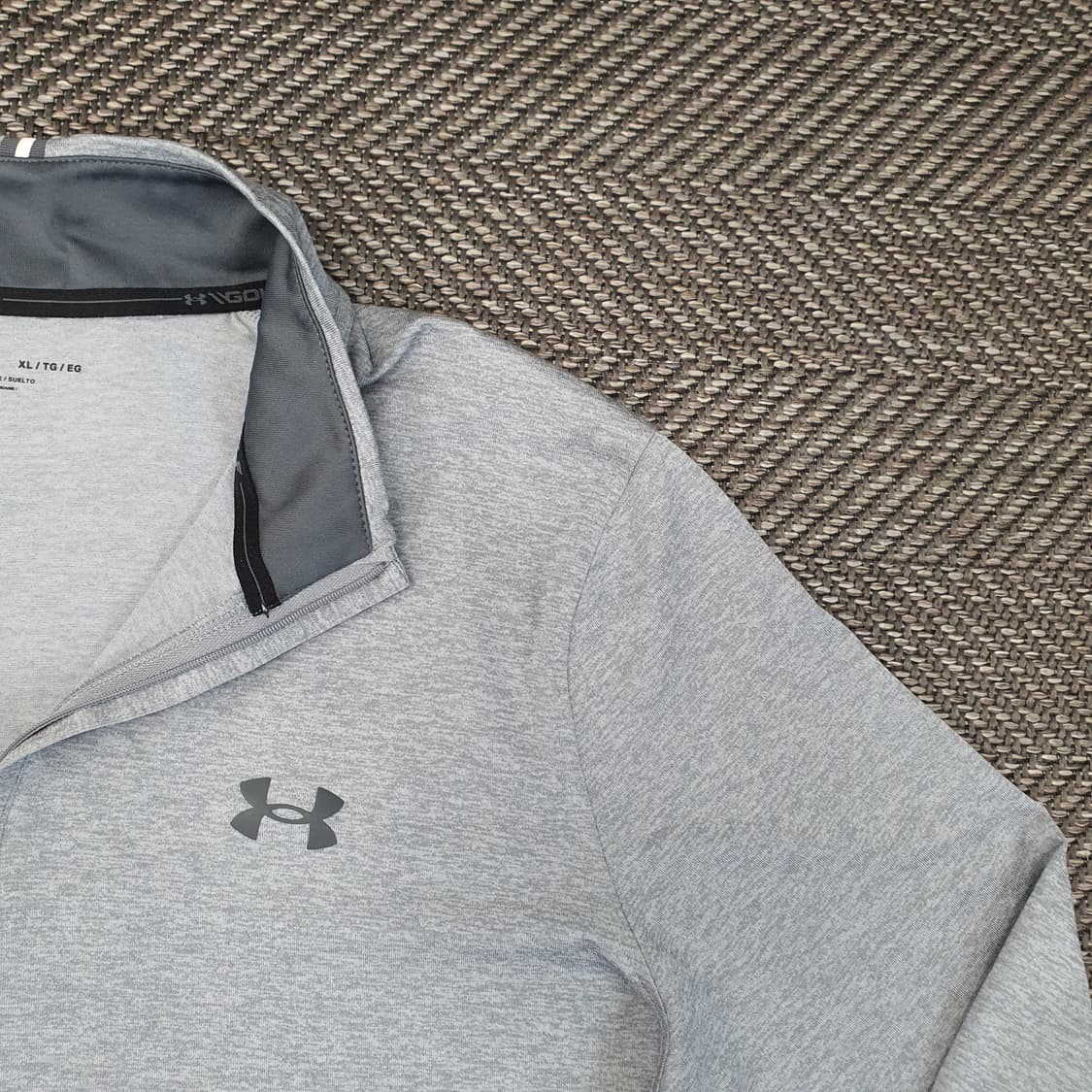 언더아머 반집업 기능성 긴팔티 남자105~110 상품이미지3