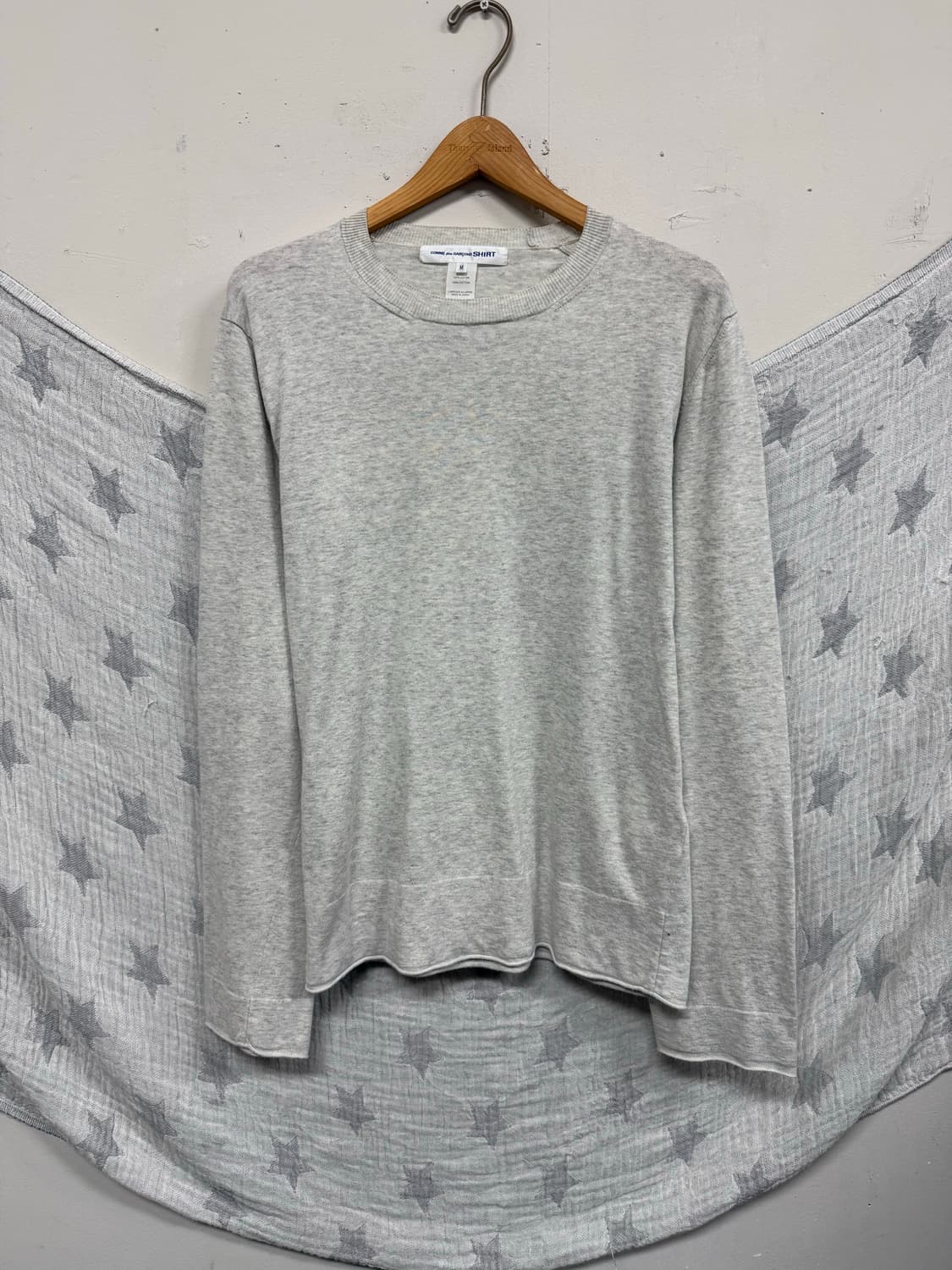 꼼데가르송 18ss 컷오프 슬리브니트 상품이미지1