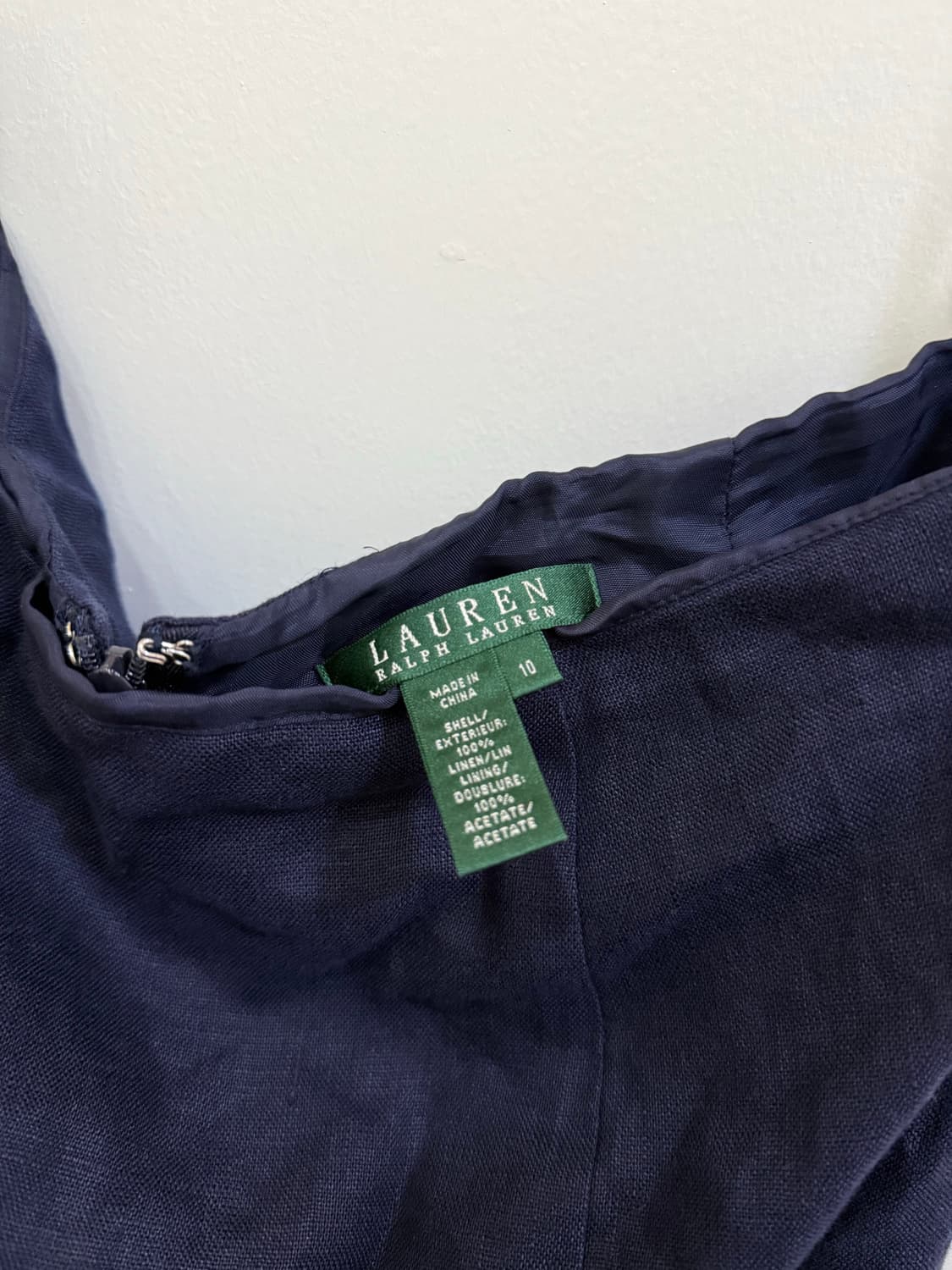 랄프로렌 네이비 롱스커트 정품 상품이미지3