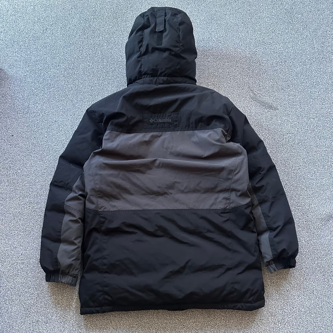 컬럼비아 블랙 롱 패딩 상품이미지3