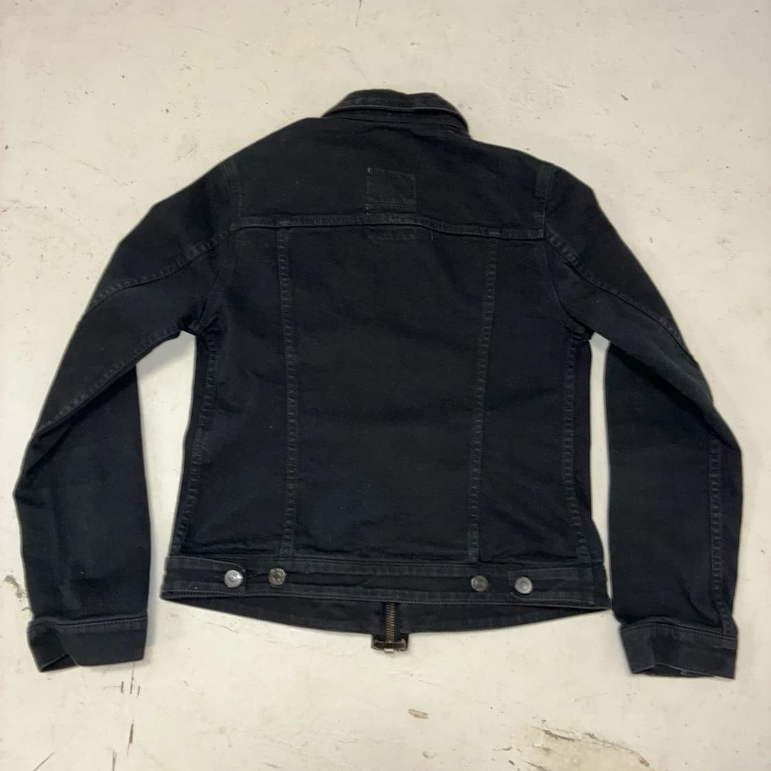 헬무트 랭 빈티지 데님 지퍼 트러커 자켓 상품이미지2