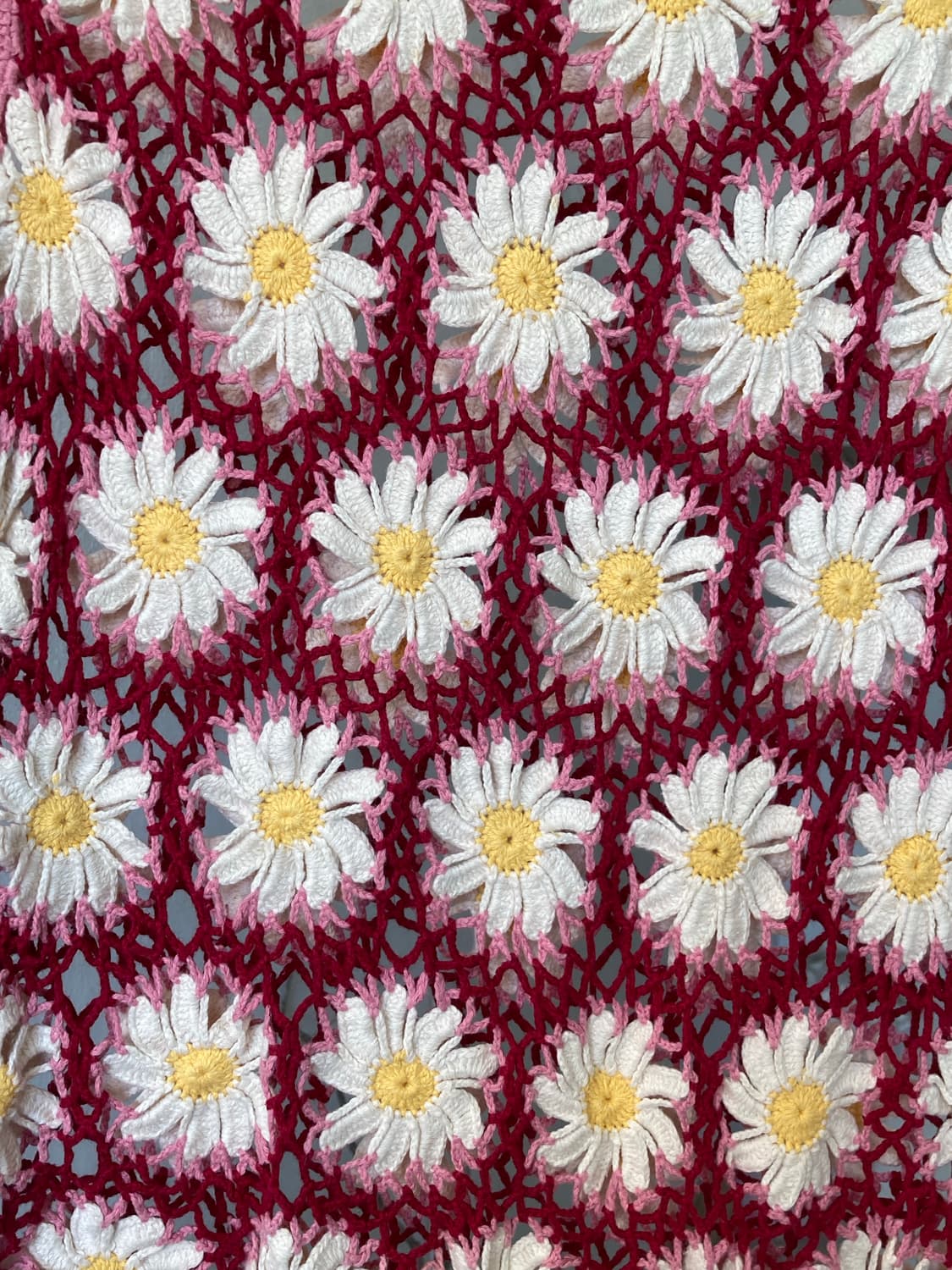 플라워 뜨개 레이스 니팅 베스트 상품이미지4