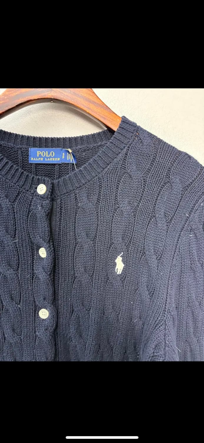 폴로랄프로렌 포니로고 케이블 니트 가디건 H1069 상품이미지3