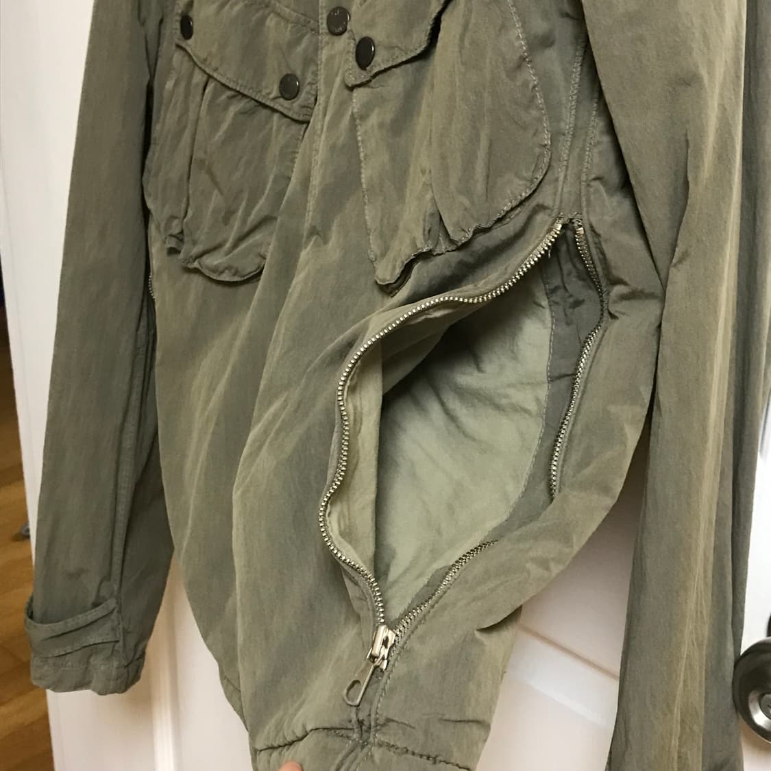 CP컴퍼니 정품 고글 후드 야상 자켓 판매😎 상품이미지5