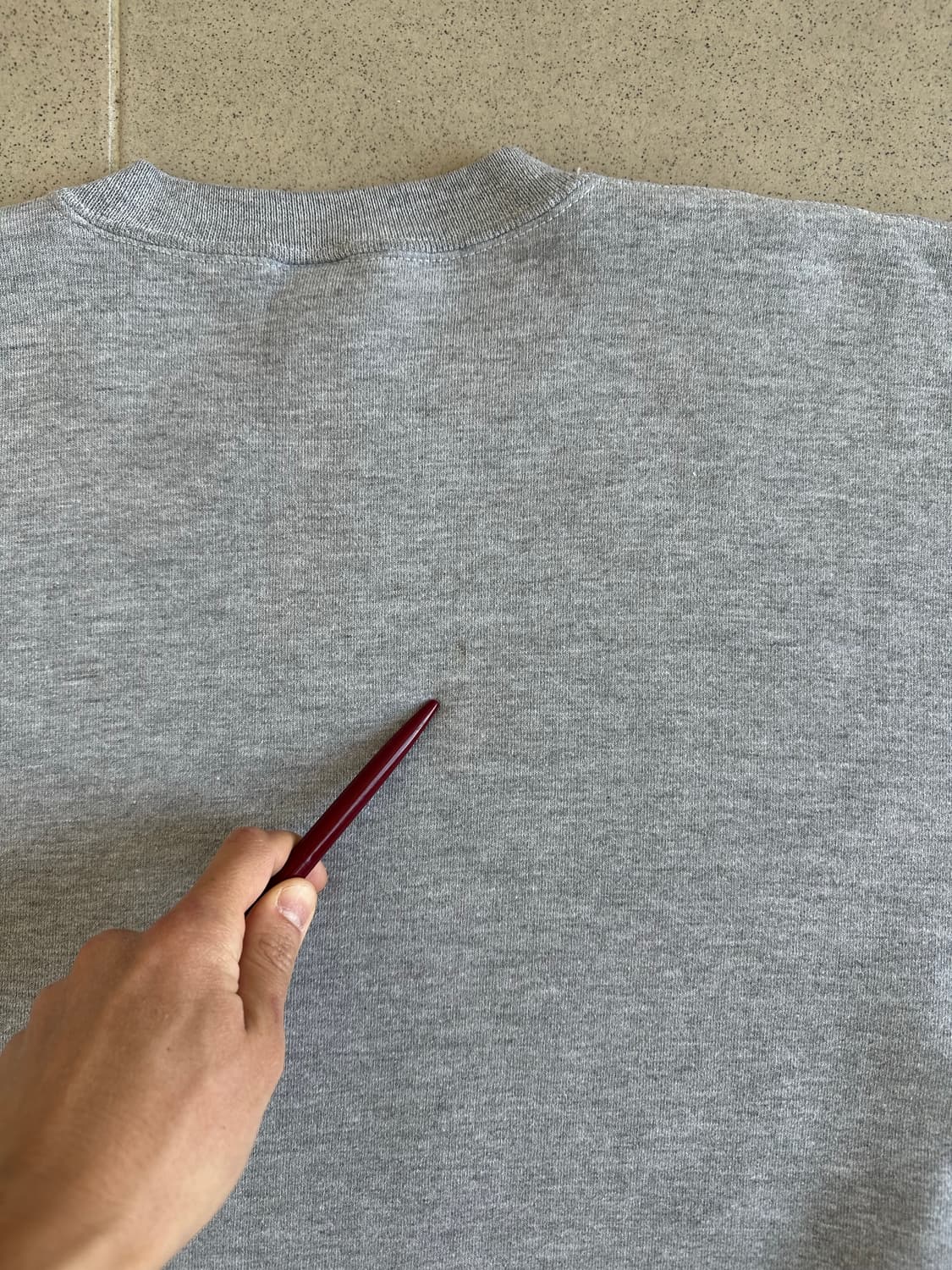 90s 빈티지 러셀 스웻셔츠 그레이 XL USA 상품이미지8