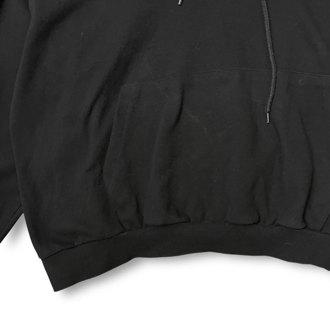 빈티지 빅사이즈 오버핏 블랙 버터플라이 후드티 상품이미지4