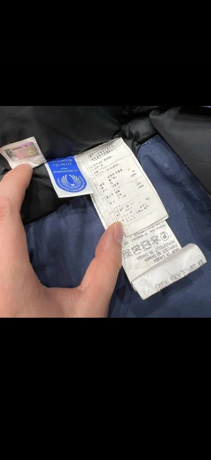 캐나다구스 익스페디션 네이비 패딩(m105~110) 상품이미지5