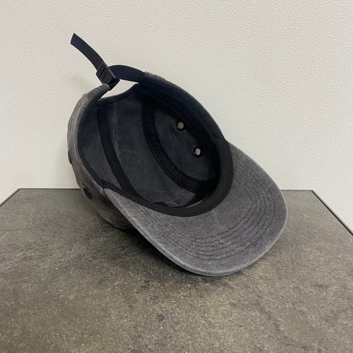 (OS) 슈프림 박스로고 캠프캡 모자 스톤 워시드 블랙 상품이미지7