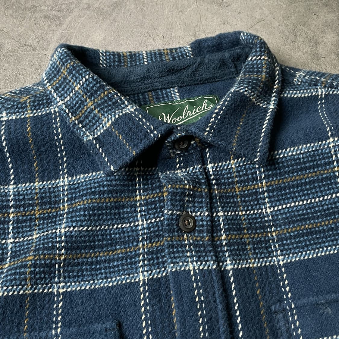 WOOLRICH 울리치 빈티지 플란넬 코튼 체크 셔츠자켓 A00359 상품이미지2