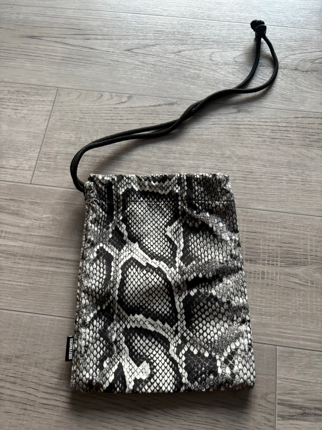 [os] 포터 x 와코마리아 파우치 파이톤 상품이미지2