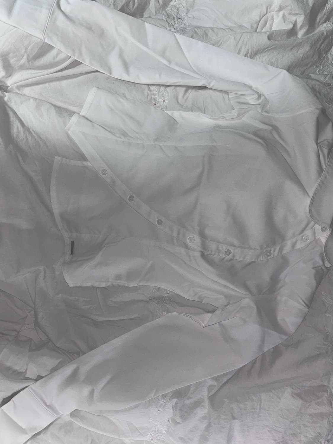 미세키서울 오블리크 버튼 셔츠 2 상품이미지4