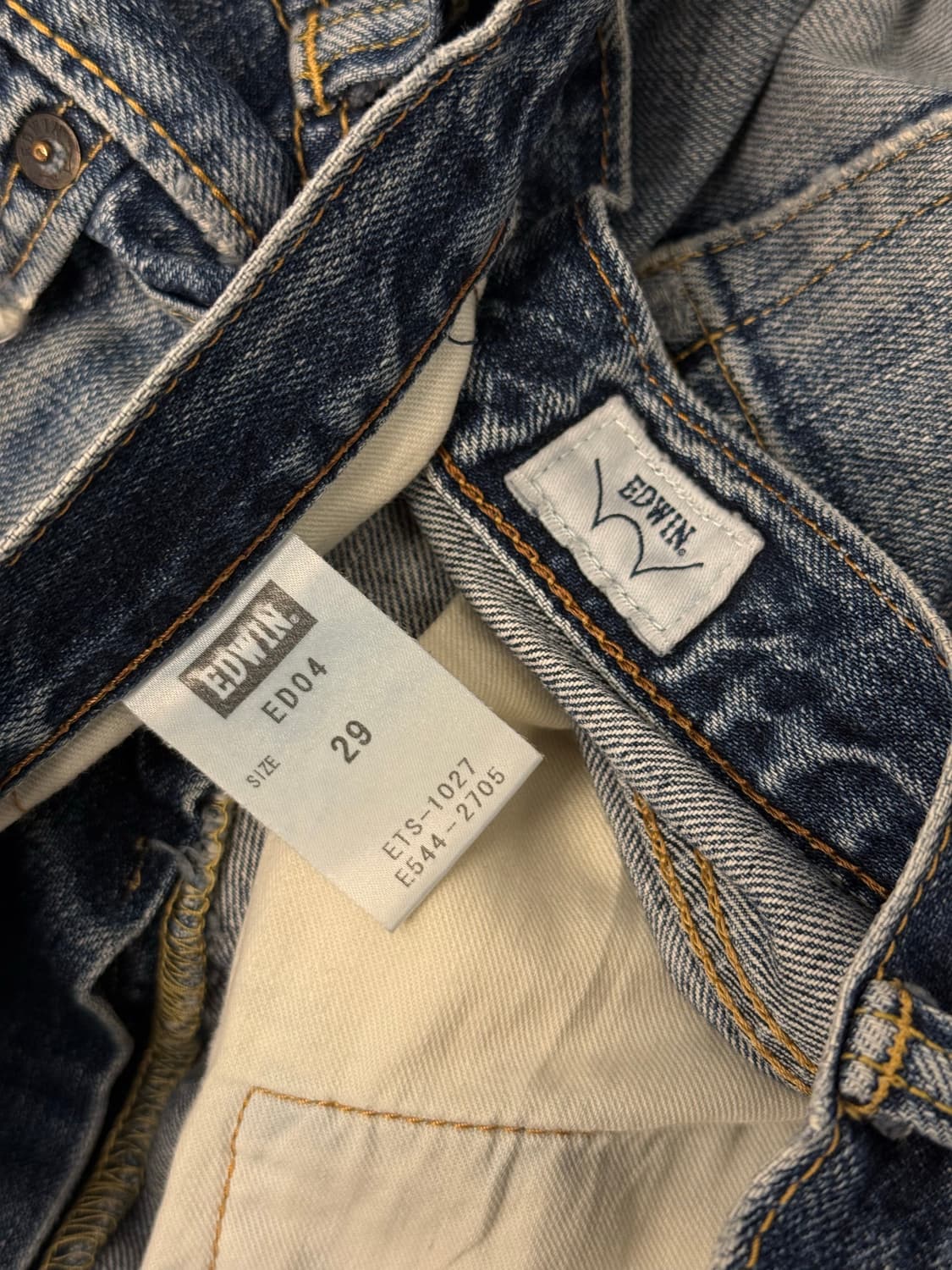 Japan EDWIN Selvedge Straight Denim Pant 상품이미지8