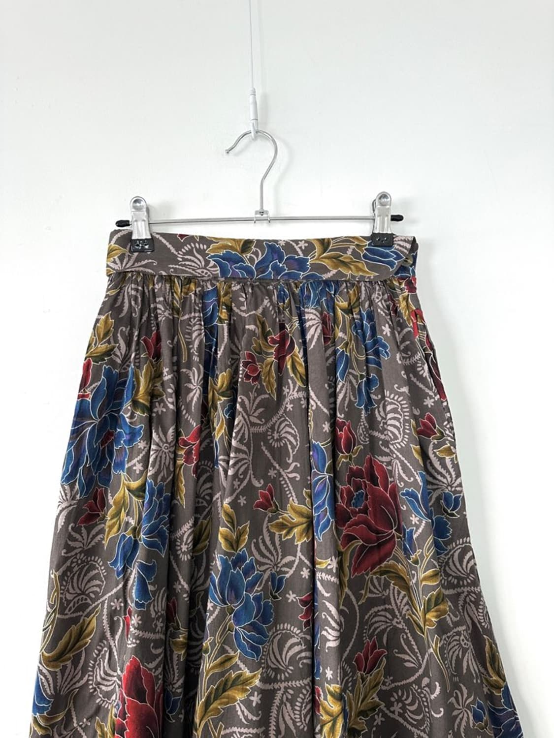 Color garden skirt / khaki grey 상품이미지2