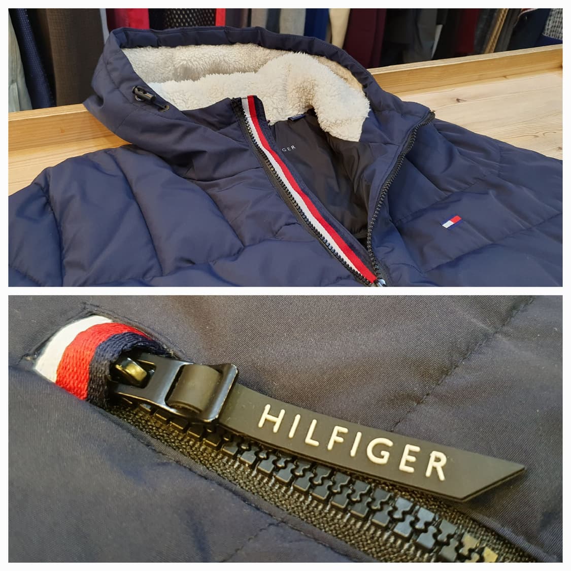 (새상품)95.타미 세르파 후드패딩  상품이미지5