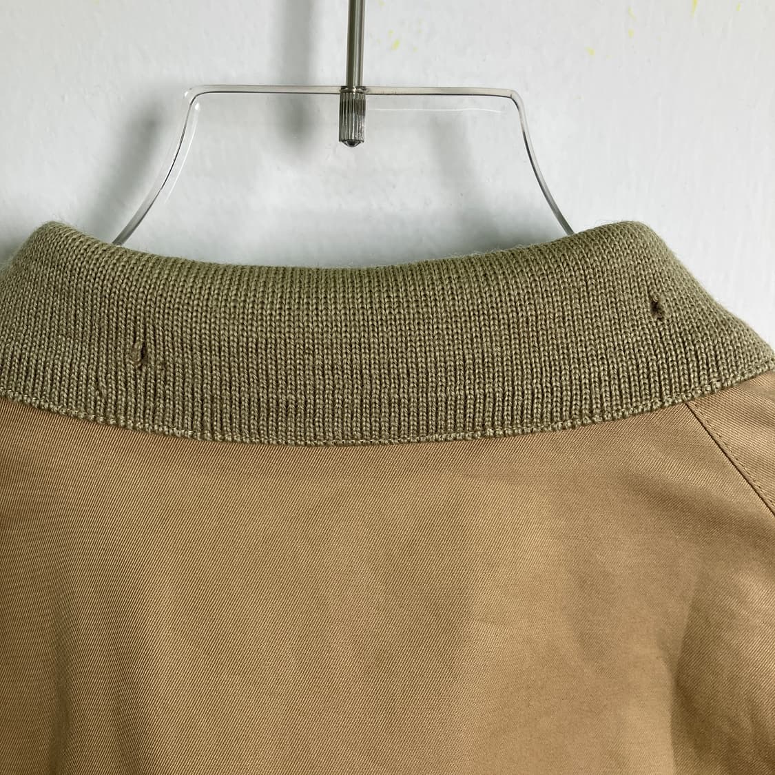 버버리 베이지 블루종 자켓 M 상품이미지10