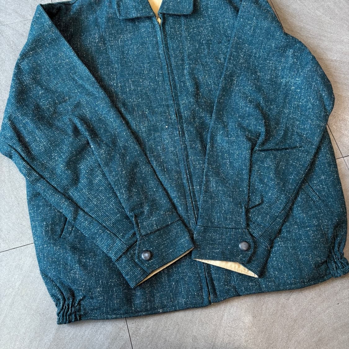 90s Vintage Nep Tweed work jacket 상품이미지7