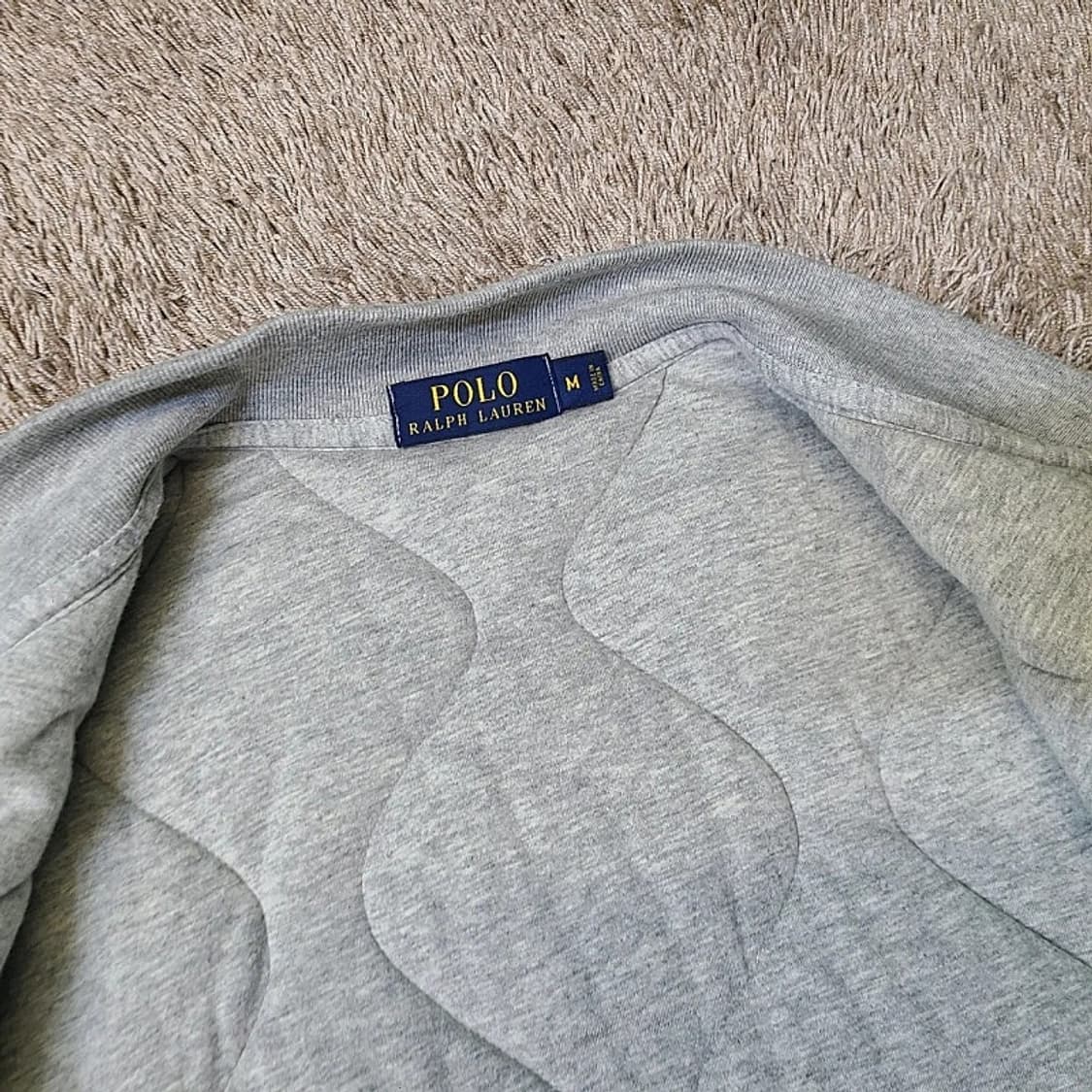 폴로 회색 패딩 조끼 상품이미지6