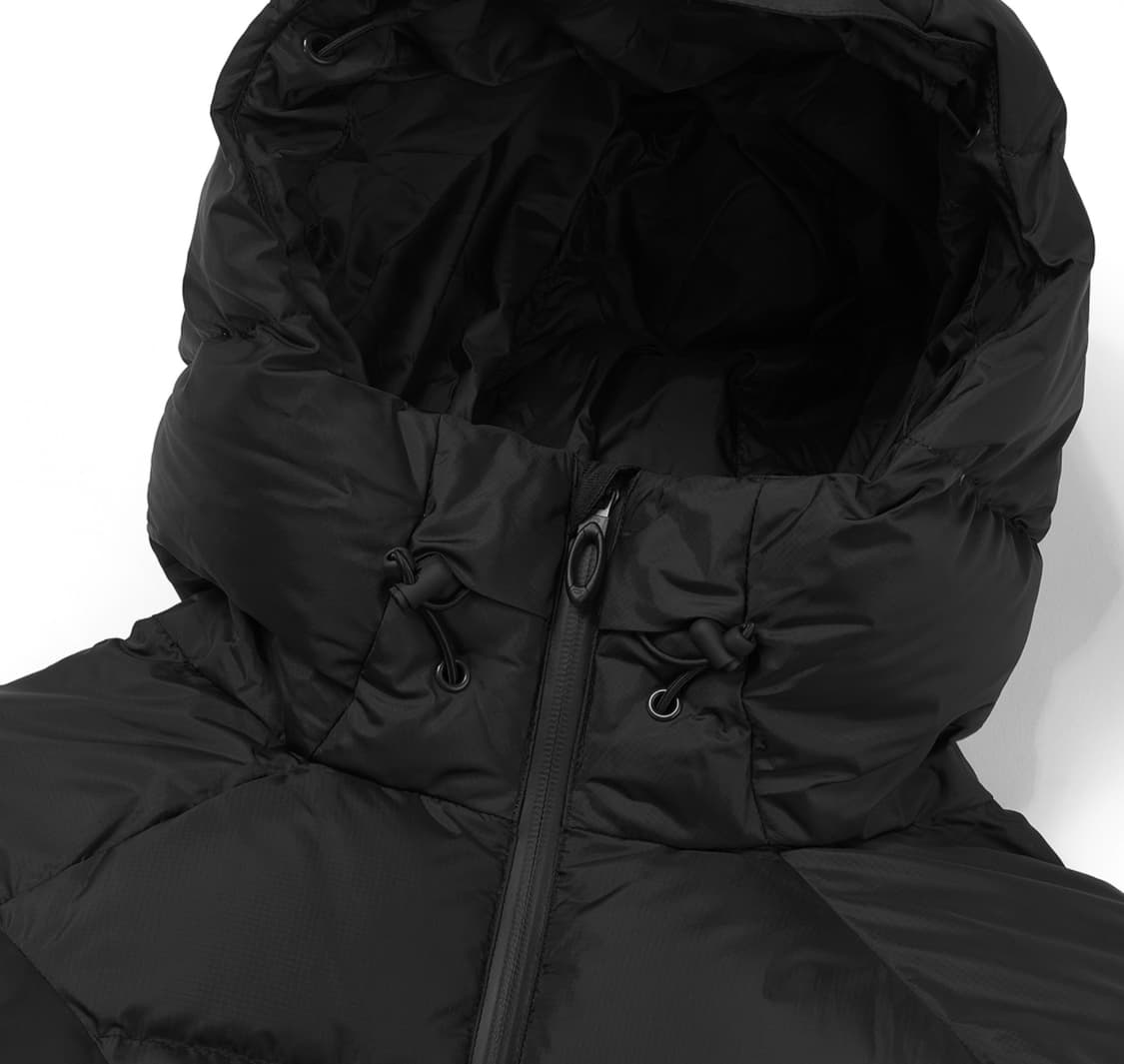 [ L ]  팔라스 X 오클리 푸파 패딩 블랙 상품이미지7