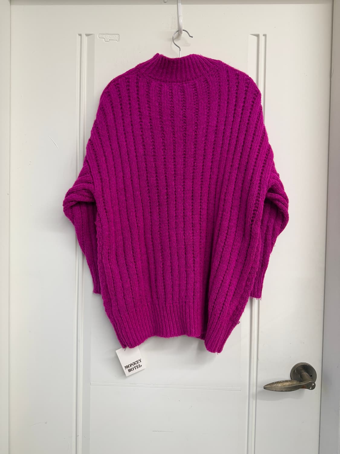 일본빈티지 핫핑크 스웨터 니트 상품이미지8