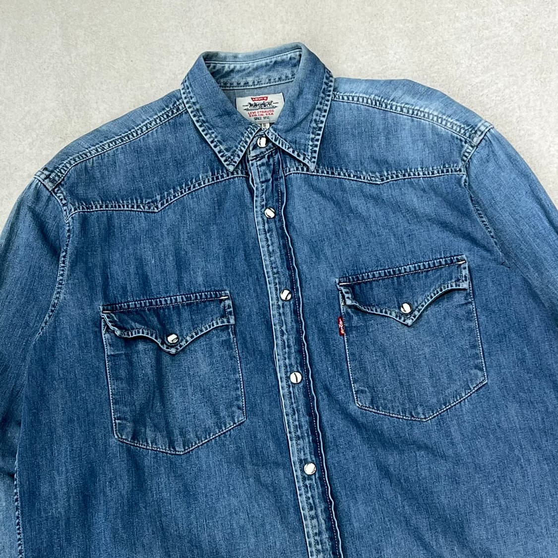 리바이스 워크 데님셔츠 s09855 상품이미지3