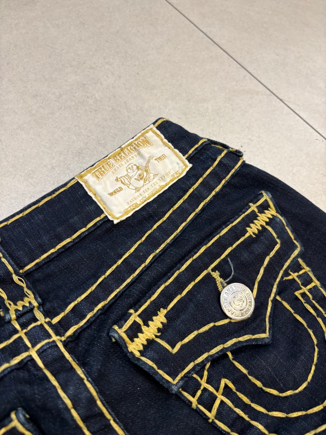 트루릴리전 월드투어 부츠컷 데님 상품이미지8