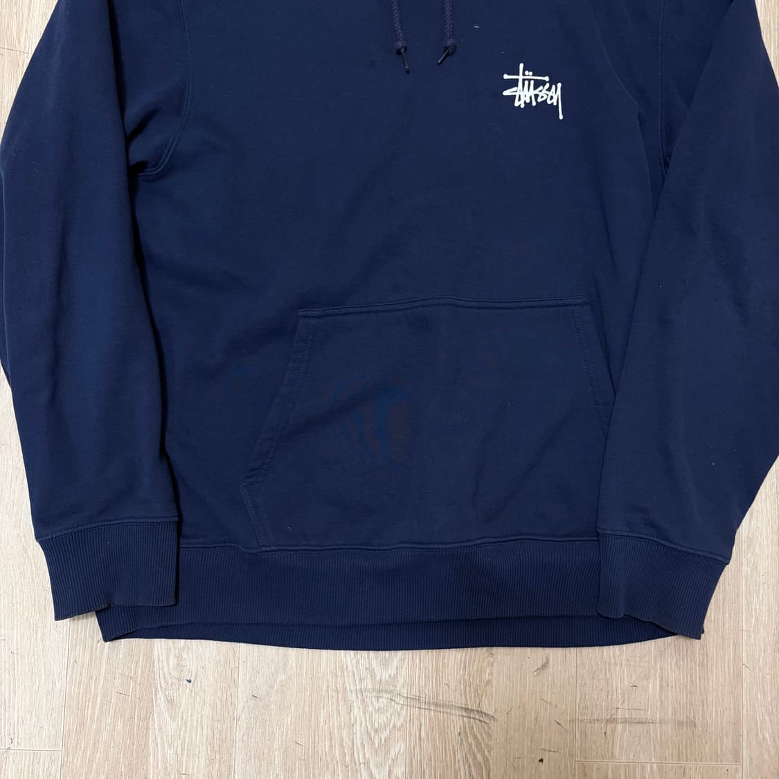 스투시 스탁 빅로고 후드티 L/100  상품이미지4