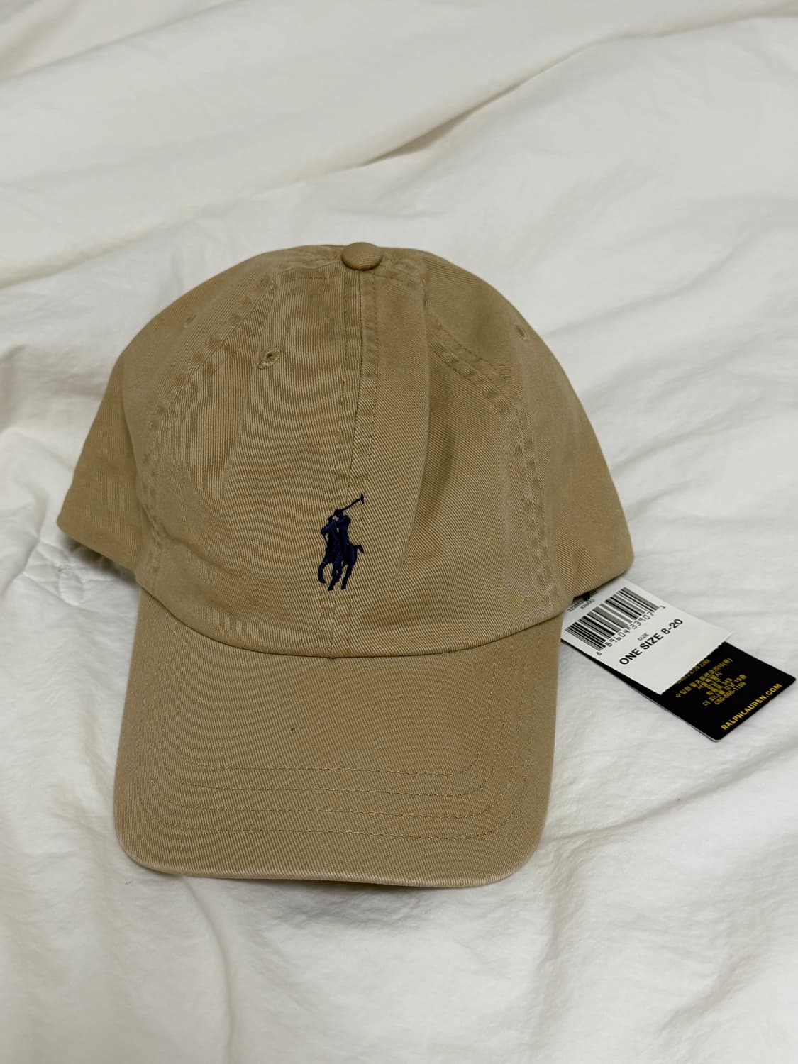 폴로 베이지 볼캡(보이즈) 상품이미지1