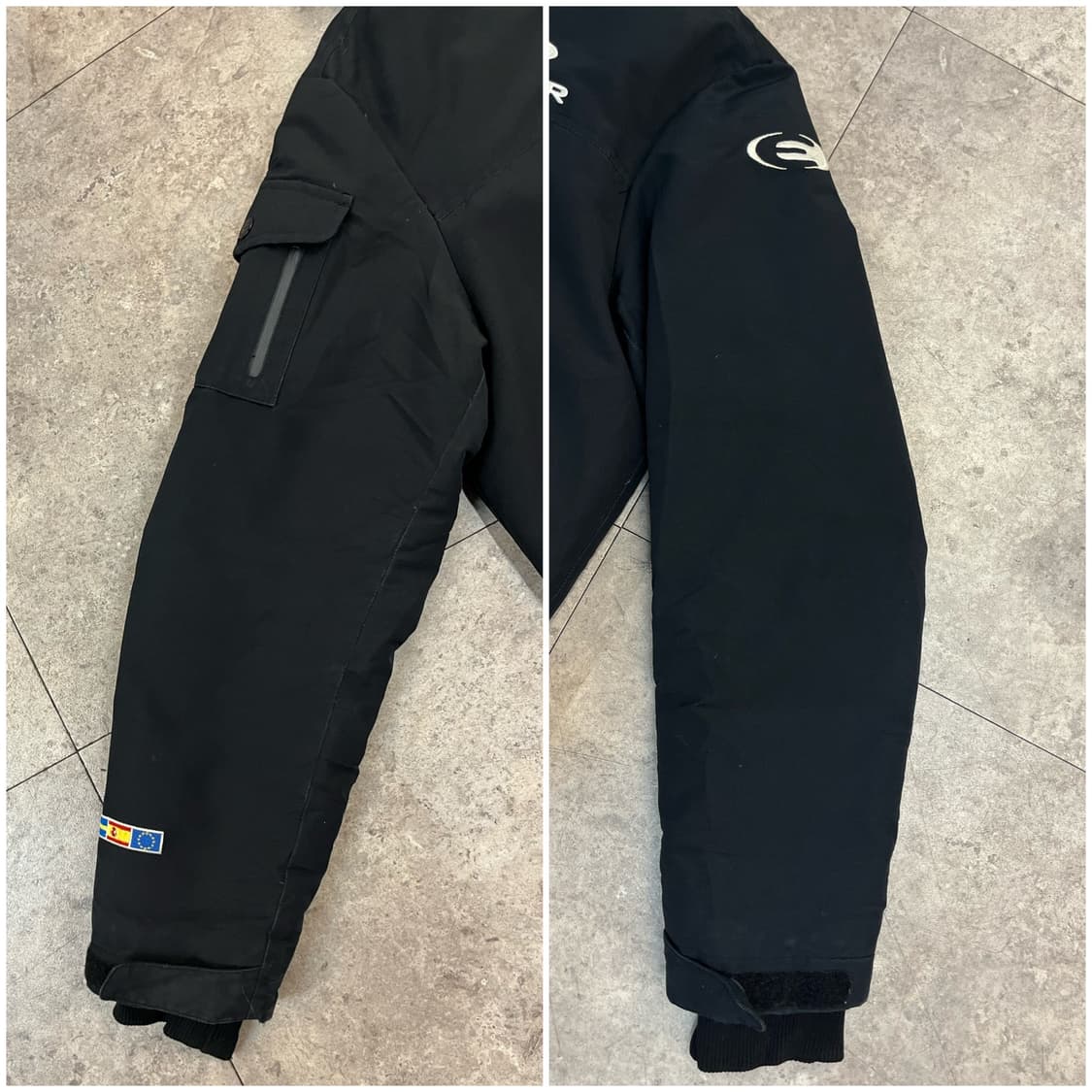 아이더 덕다운 후드 패딩 자켓 블랙 L #csz2592 상품이미지7