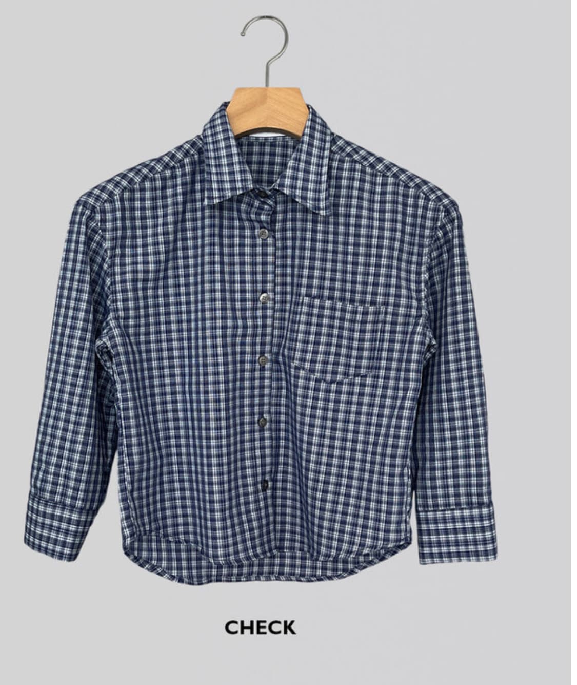 어텀 피버셔츠 체크 상품이미지3