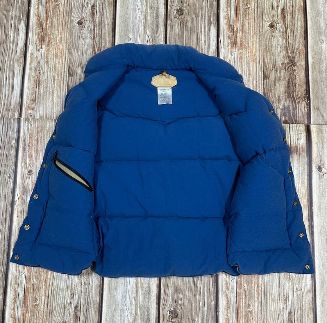 [S]더블웍스 by 웨어하우스 요크 레더 다운 베스트 상품이미지7