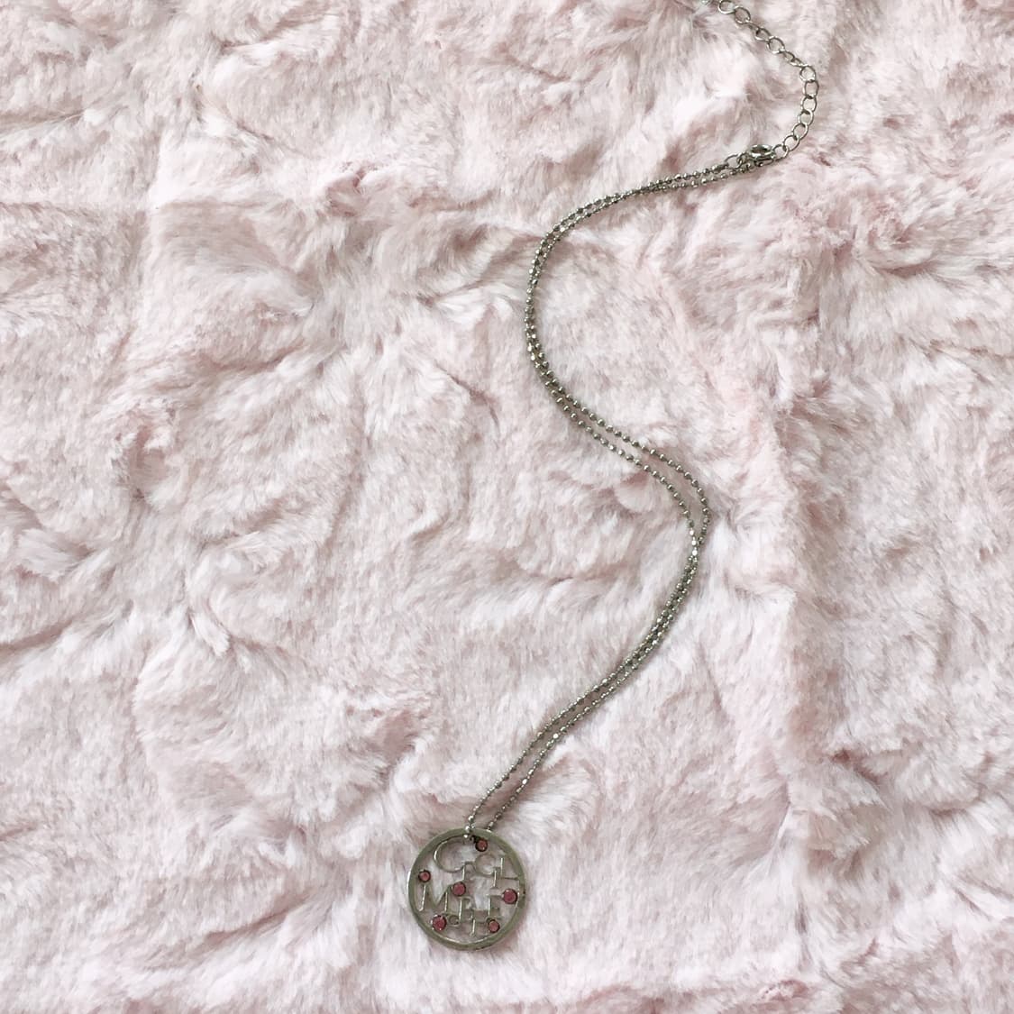 세실맥비 핑크 큐빅 목걸이 상품이미지3
