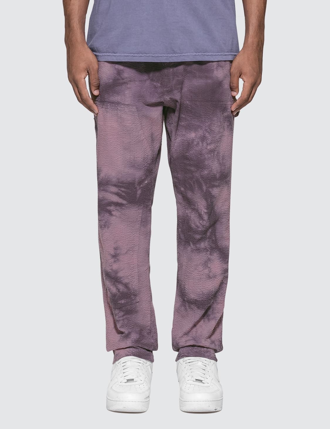 스투시 더블니 시어서커 워크팬츠 상품이미지4