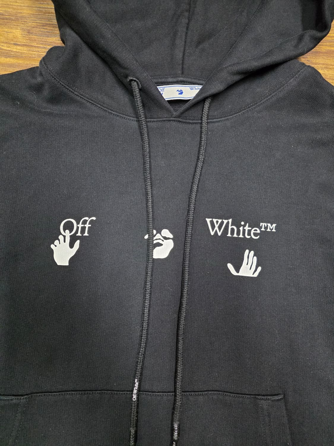 오프화이트 후드티 상품이미지2