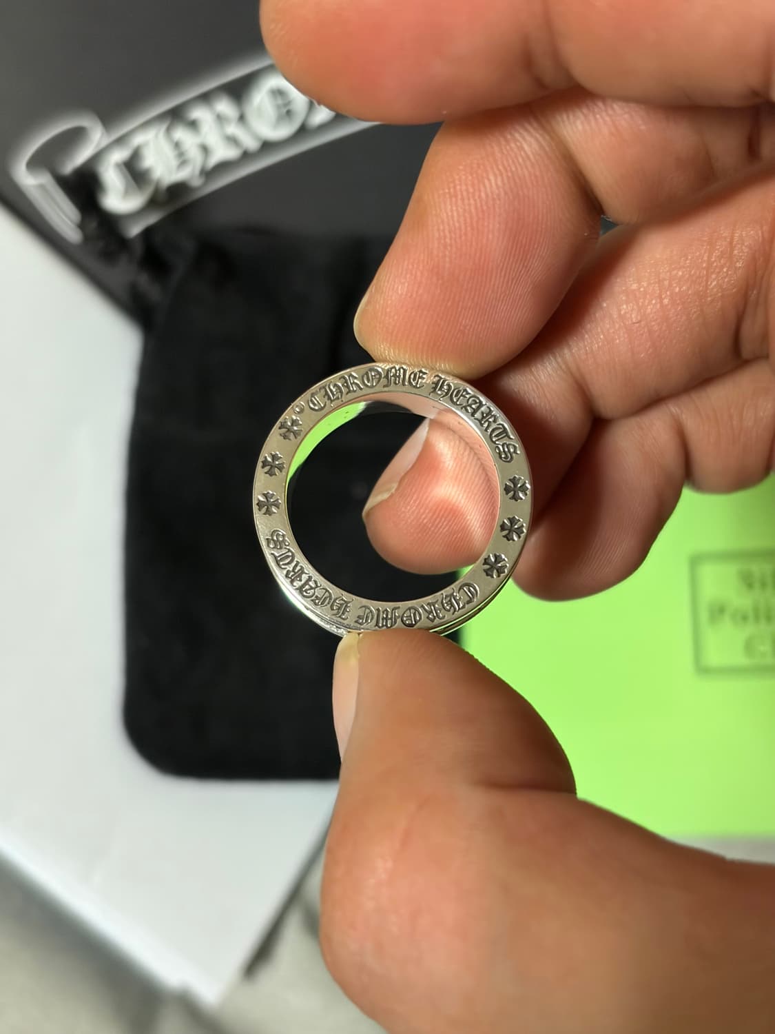 크롬하츠 미니플러스링 us9 상품이미지2