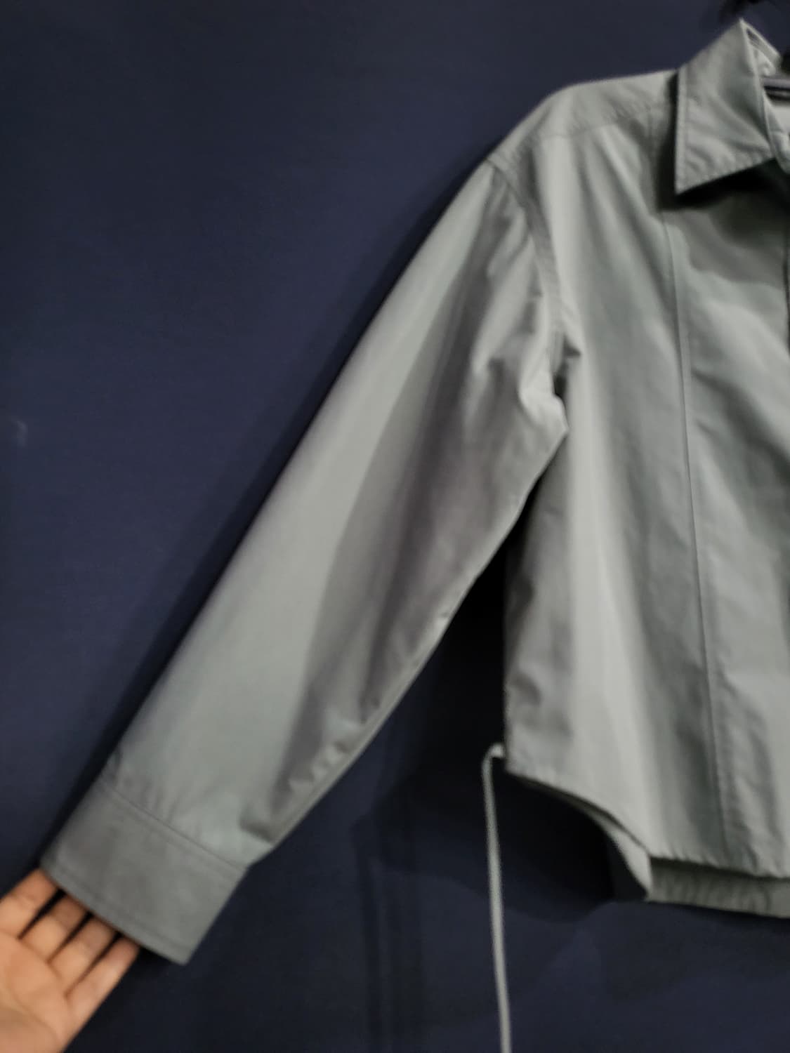 더엣지 셔츠 세미 블라우스(새상품) 상품이미지2