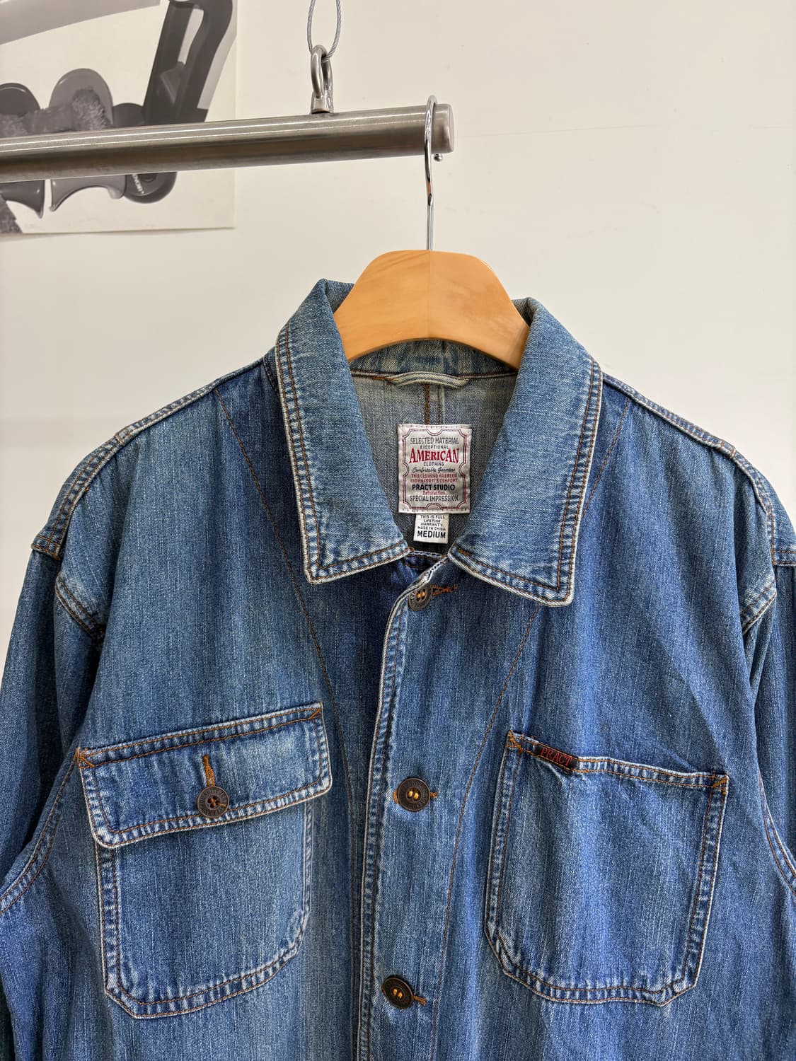 AMERICAN CLOTHING 셔츠자켓 상품이미지2