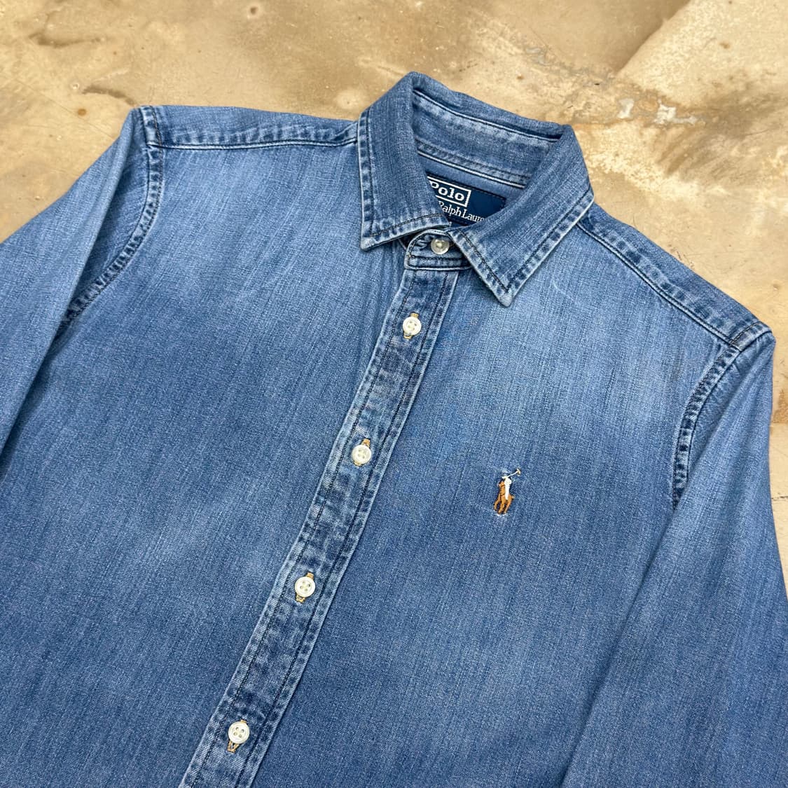 4 폴로랄프로렌 여성용 샴브레이 셔츠 상품이미지1