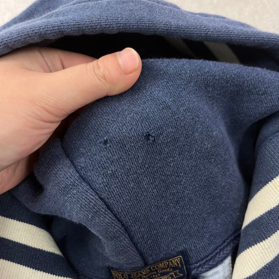 100 폴로랄프로렌 진스 컴퍼니 자수 후드집업 상품이미지3