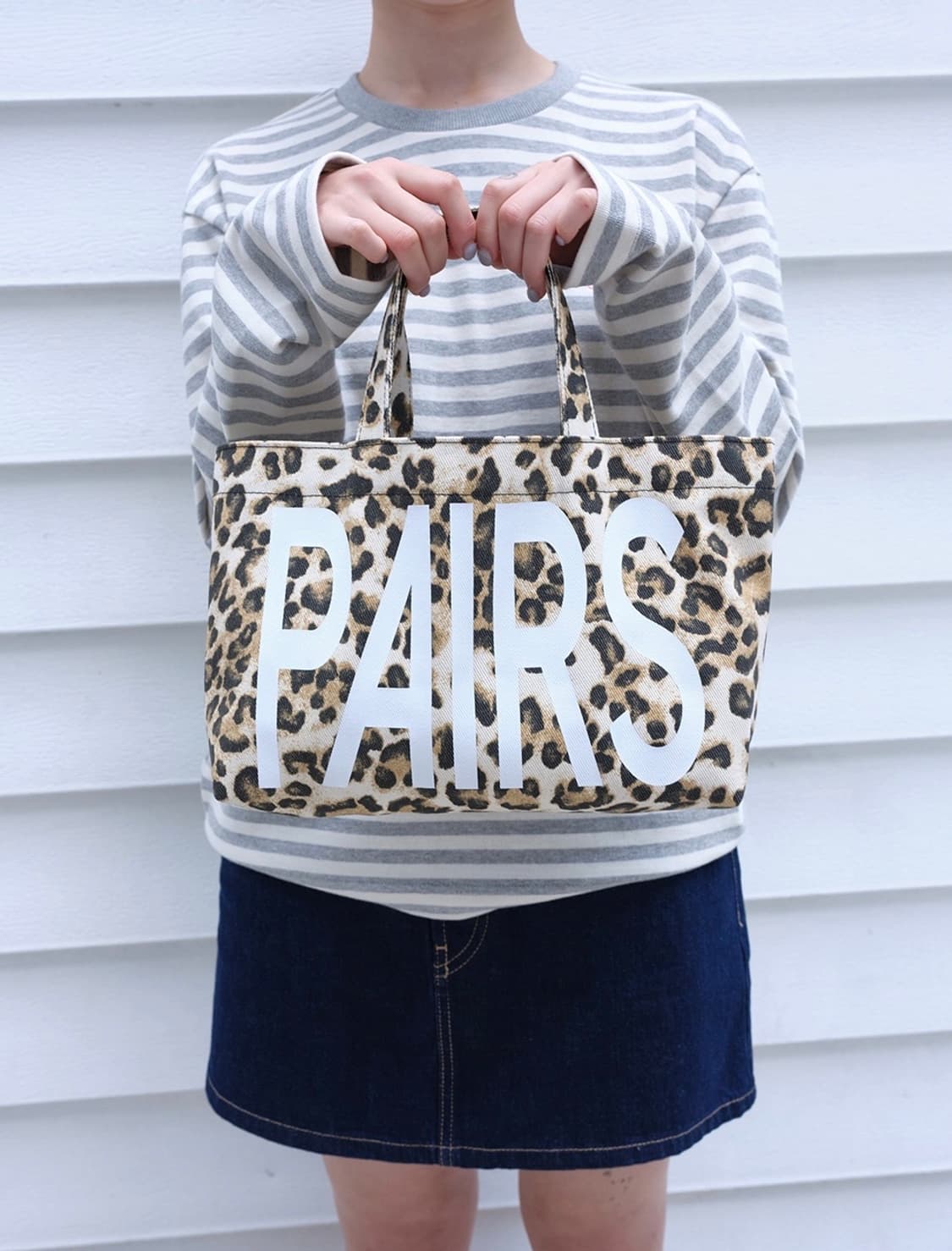 PAIRS MINI TOTE BAG LEOPARD 상품이미지3
