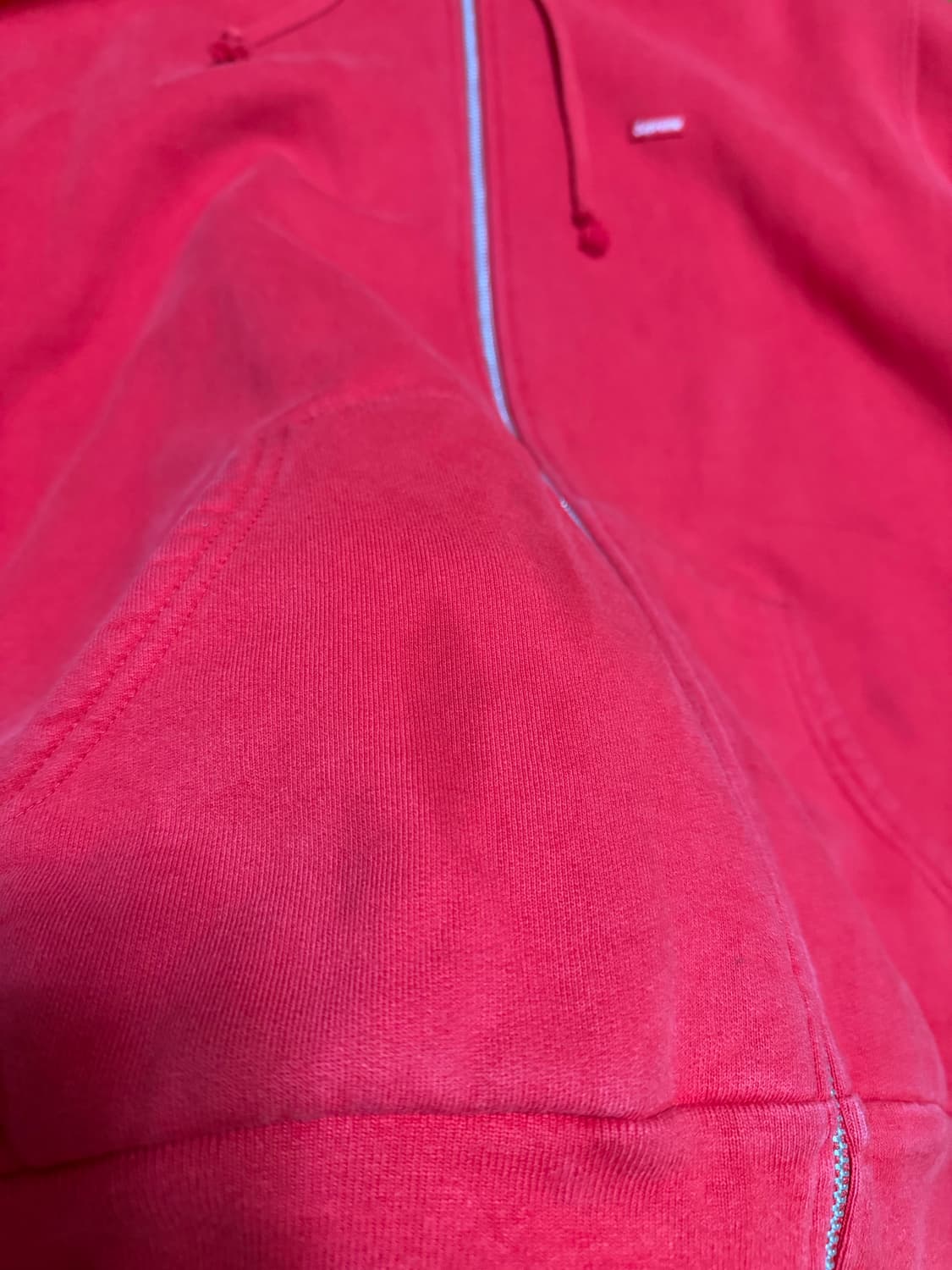 슈프림 오버다이드 박스로고 후드집업 상품이미지3