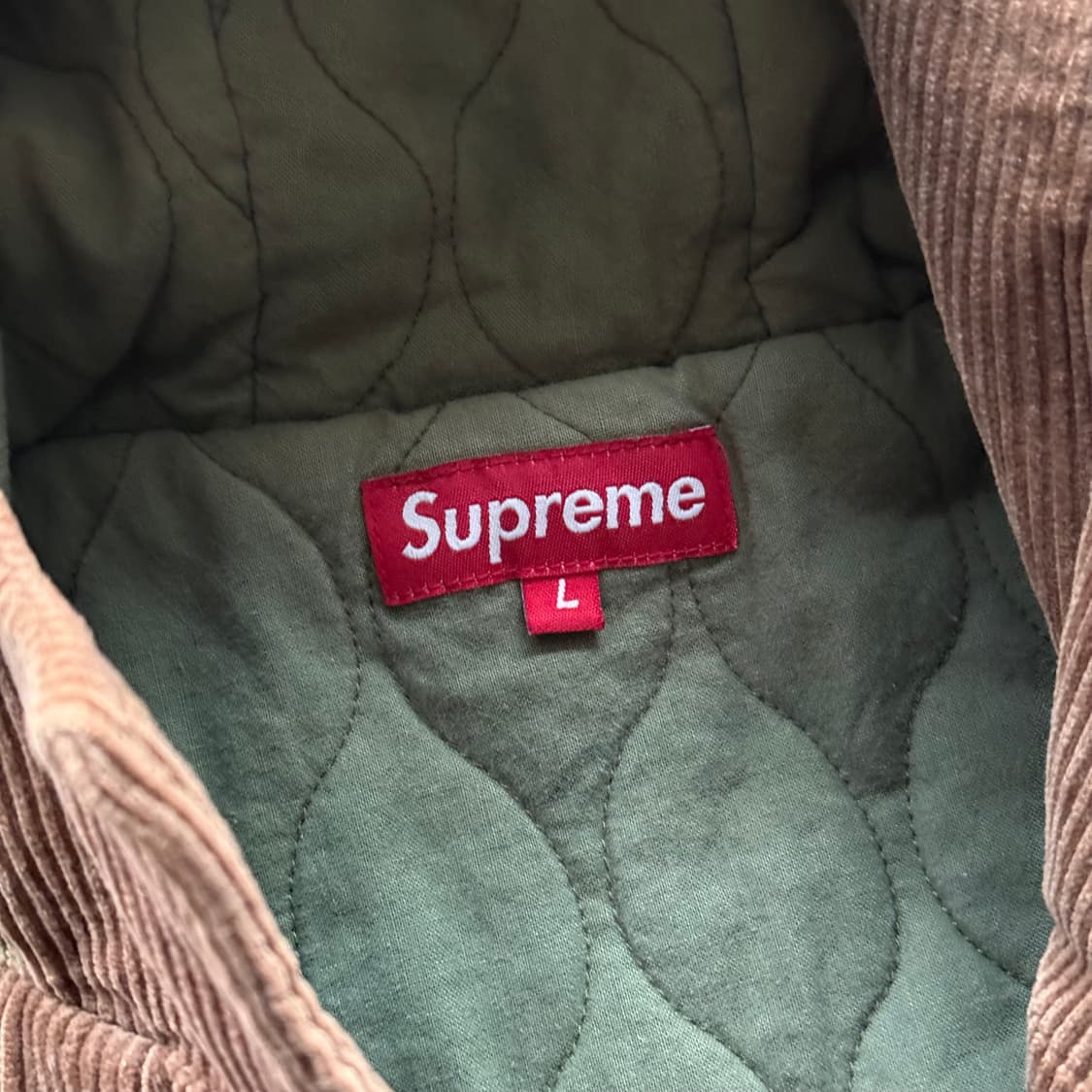 08FW 슈프림 코듀로이 더플 코트 상품이미지10