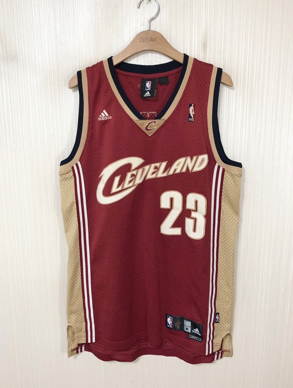 NBA 아디다스 클리블랜드캐벌리어스 스윙맨져지 M(105) #23 르브론 상품이미지1