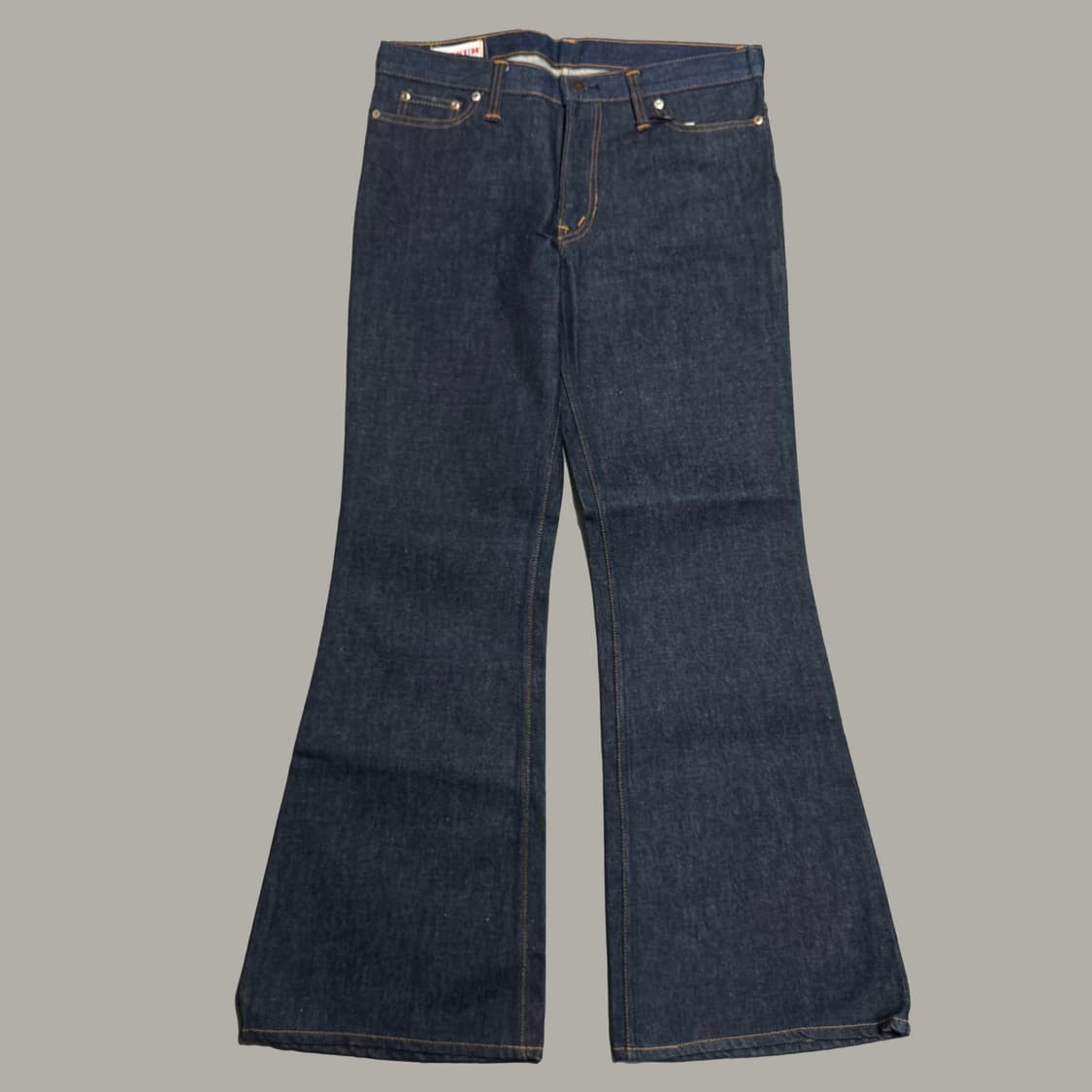 BUNKUM 인디고블루 논워시 코튼 부츠컷 데님 팬츠 상품이미지8