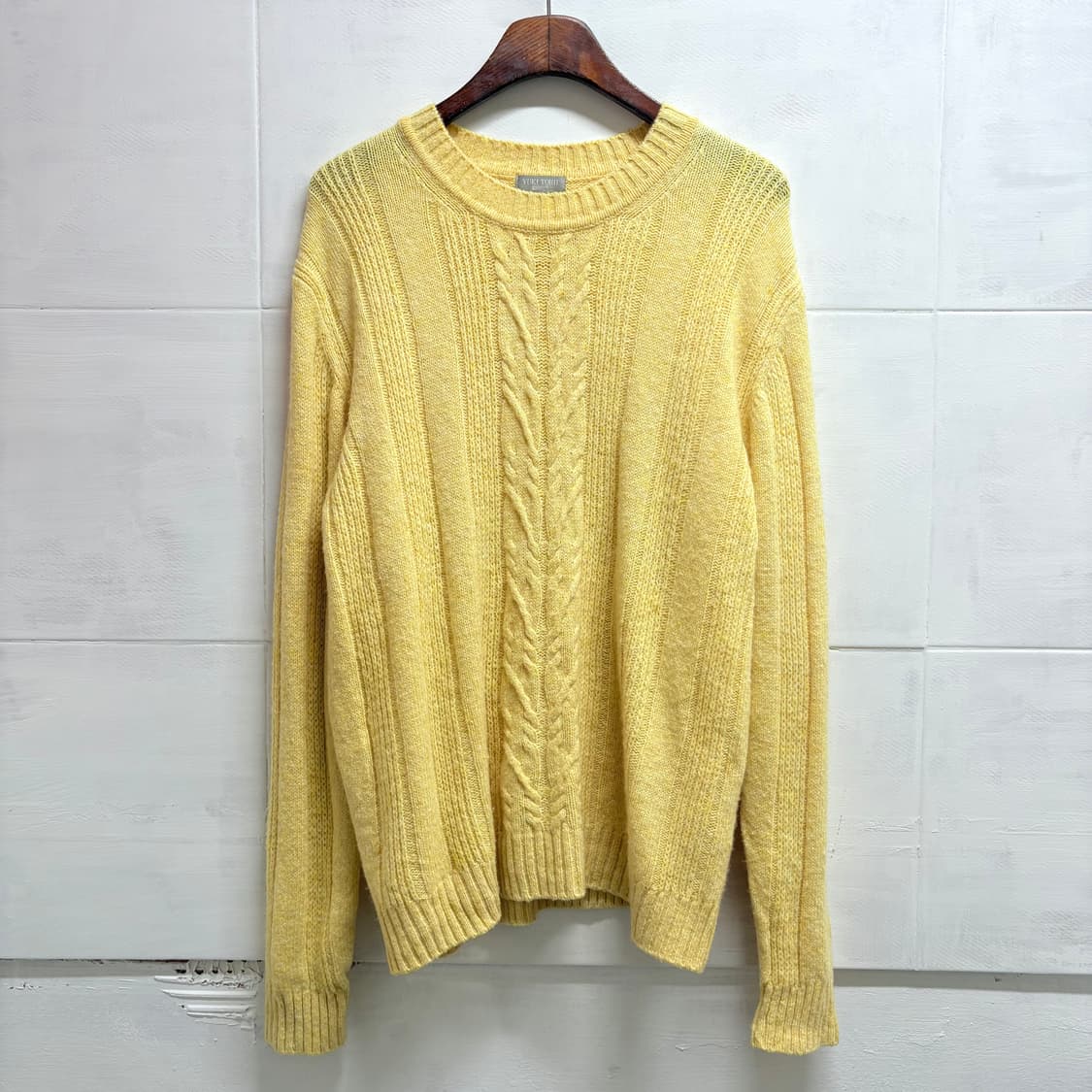 YUKI TORII HOMME 꽈배기 울 니트 XL (JPN) 상품이미지1