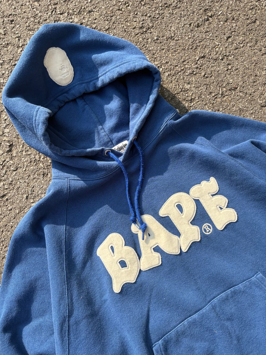 베이프 relaxed fit pullover hoodie 상품이미지2